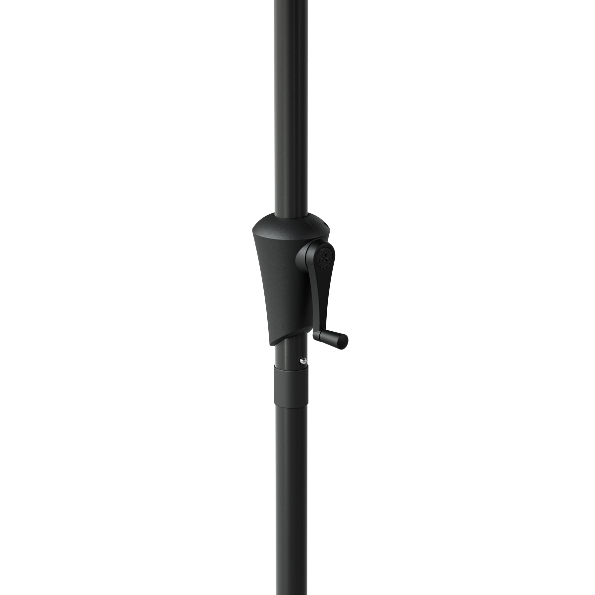 microfoonstatief, verstelbaar, zwart, klem, knop