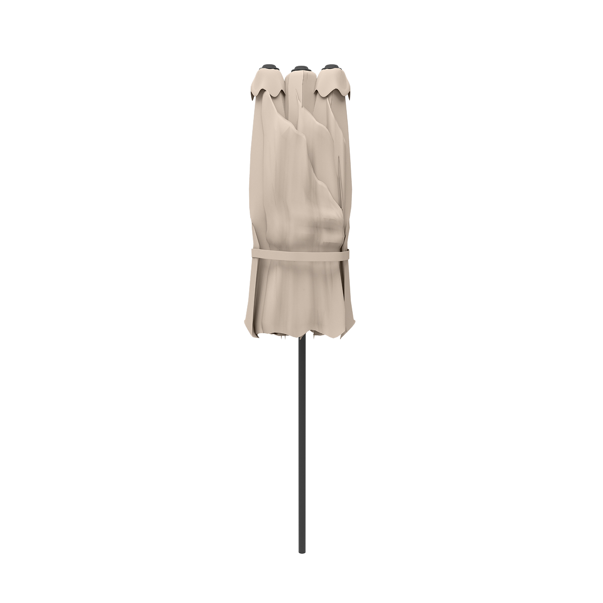 paraplu, hoes, beige, mantelachtige, statieven