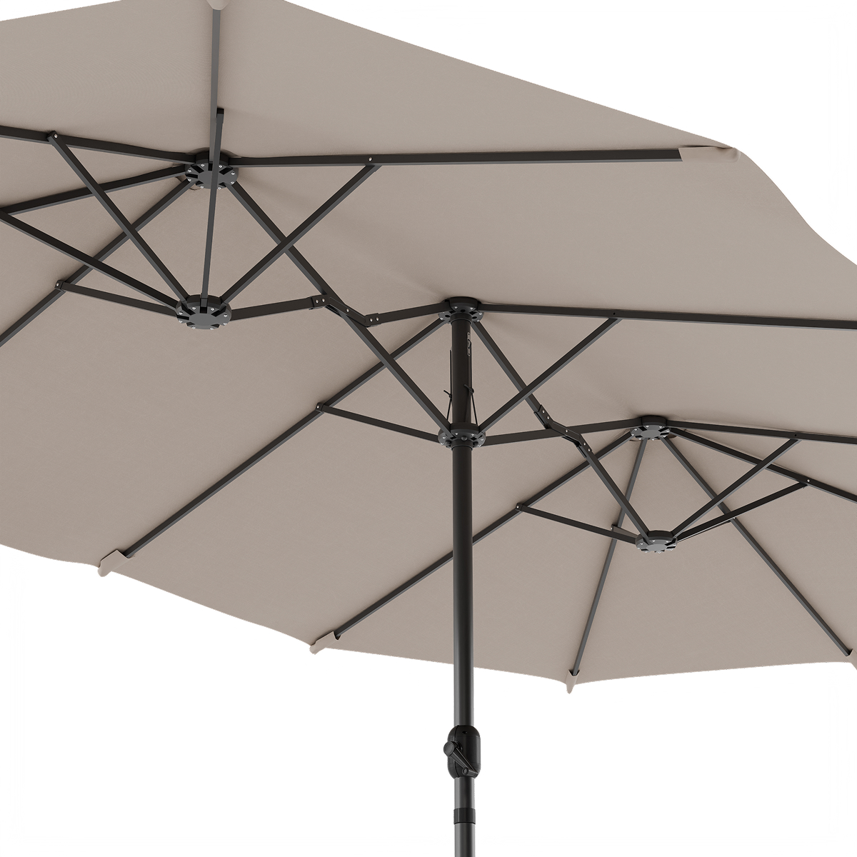parasol, zonnescherm, tuinparas ol, frame?, stoel?