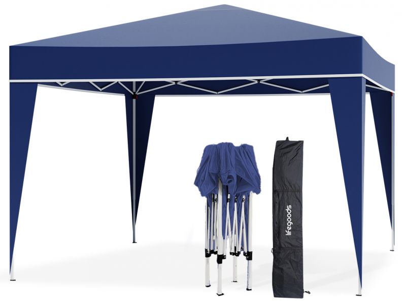partytent, tuintent, opvouwbaar, frame, doek