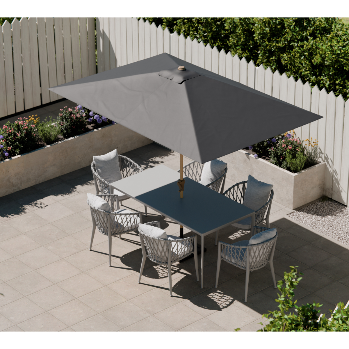 tuinset, parasolar, tuinmeubilair, parasol, tuincaption