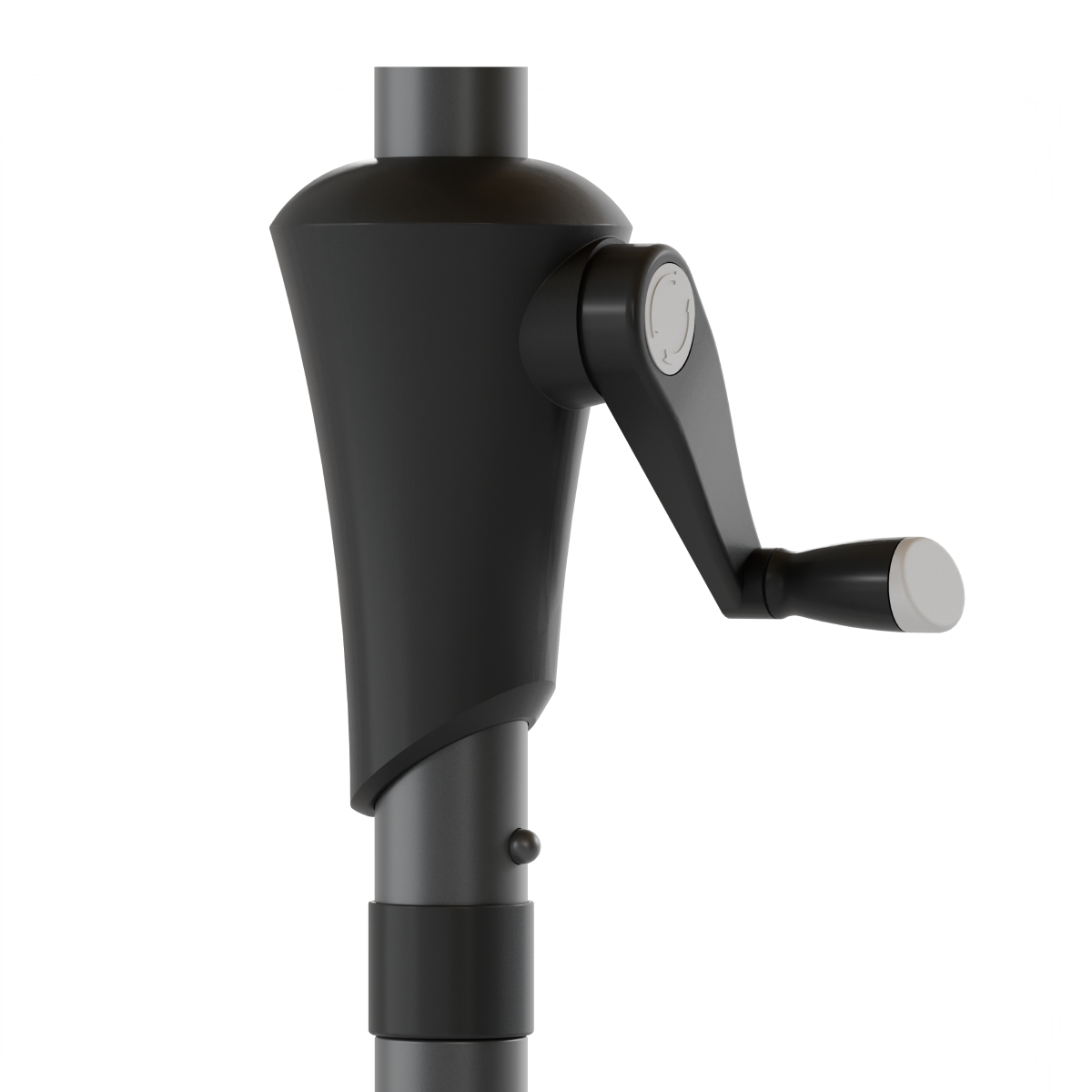 tripod, monitorarm, verstelbaar, zwart, gewricht