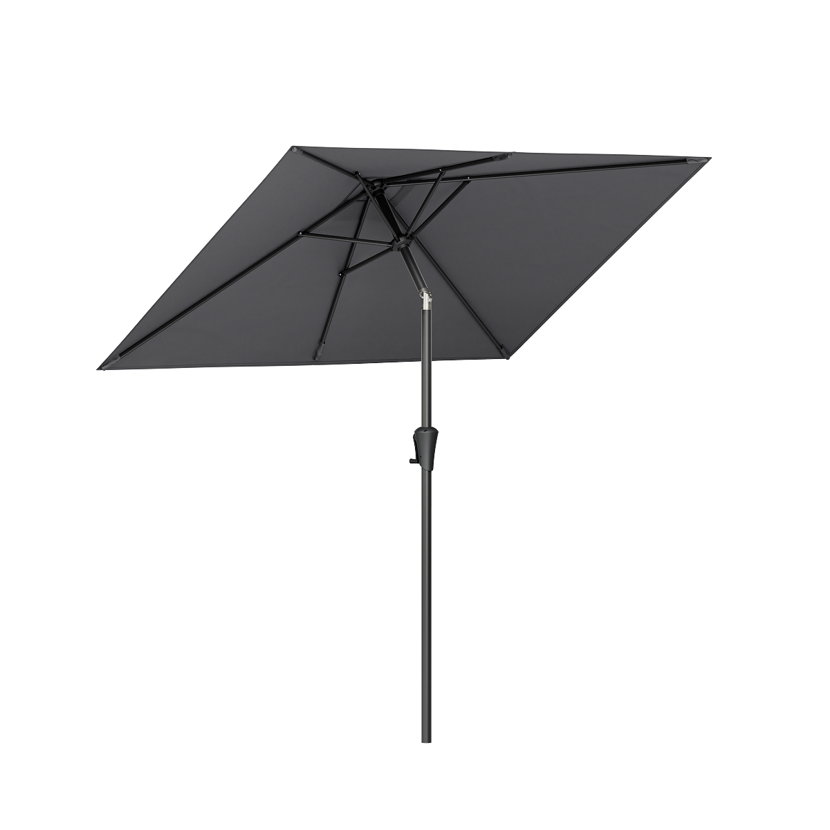 parasol, zonnescherm, tuin, schaduw, handbediening