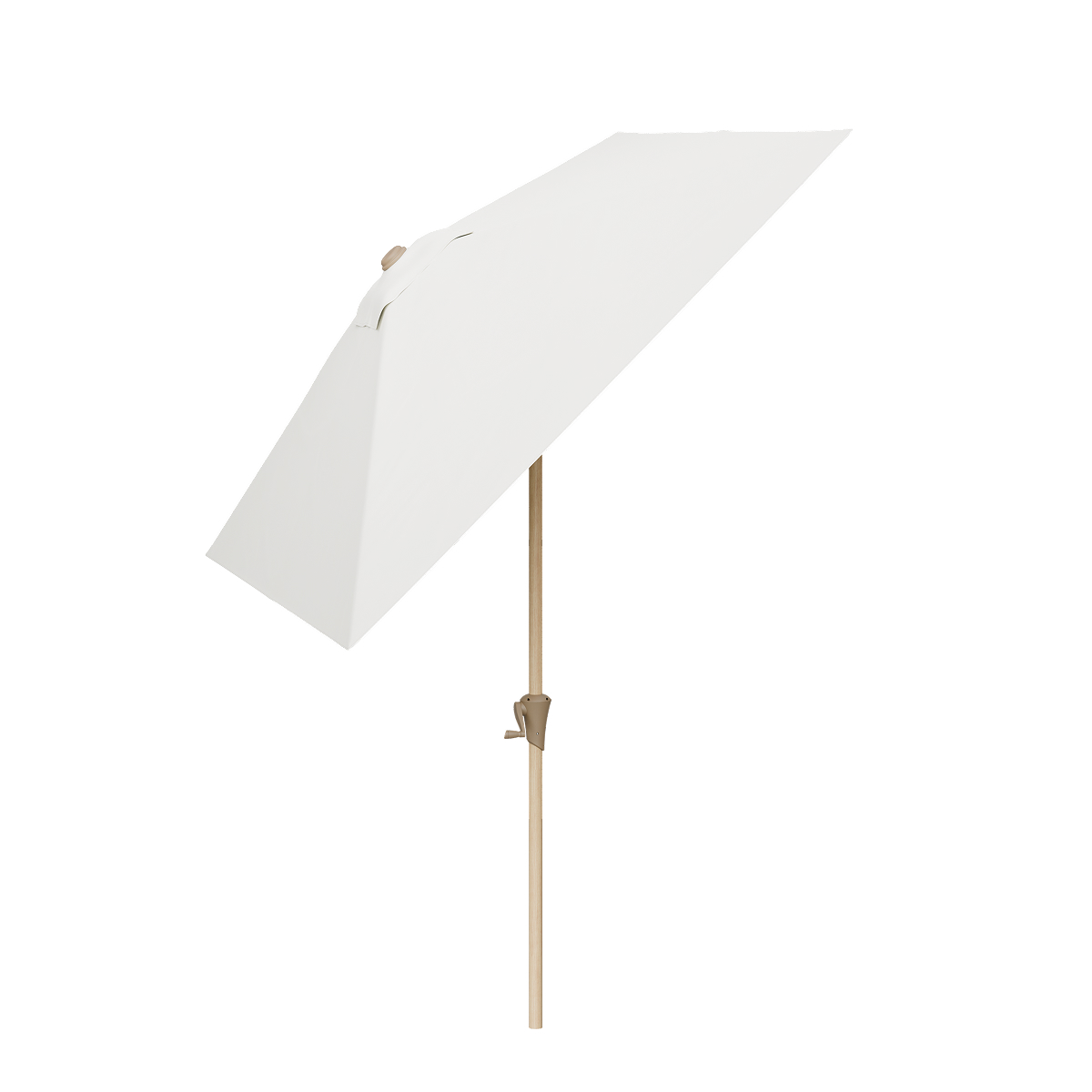 parasol, zonnescherm, white, verstelbaar, klembevestiging