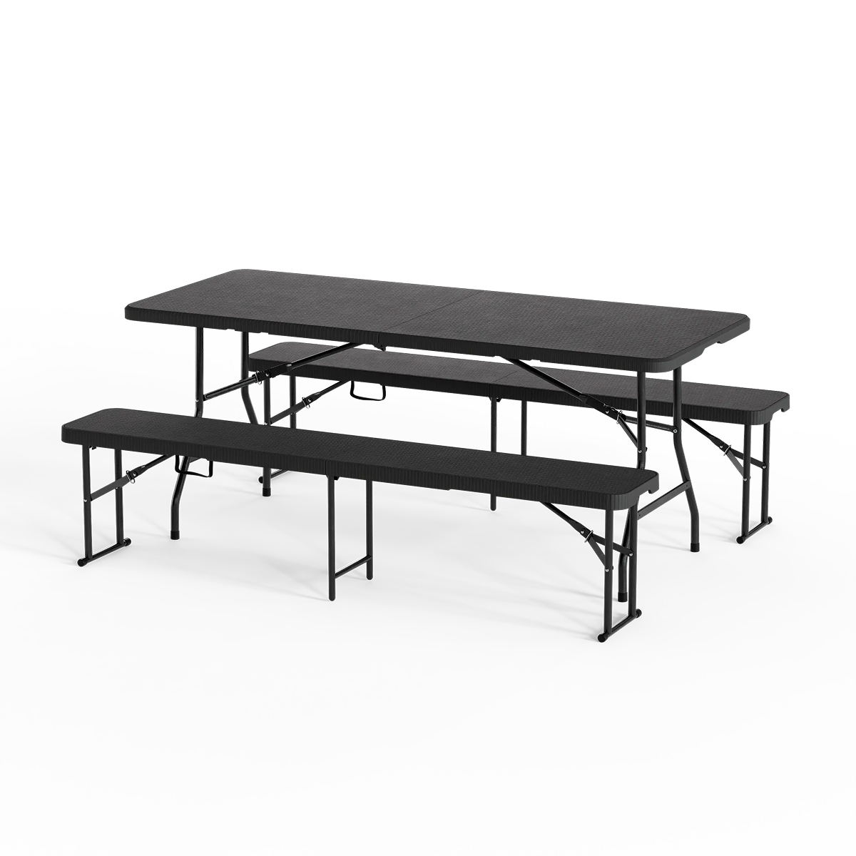 luchtig, tafels, picknicktafel, uitklapbaar, set