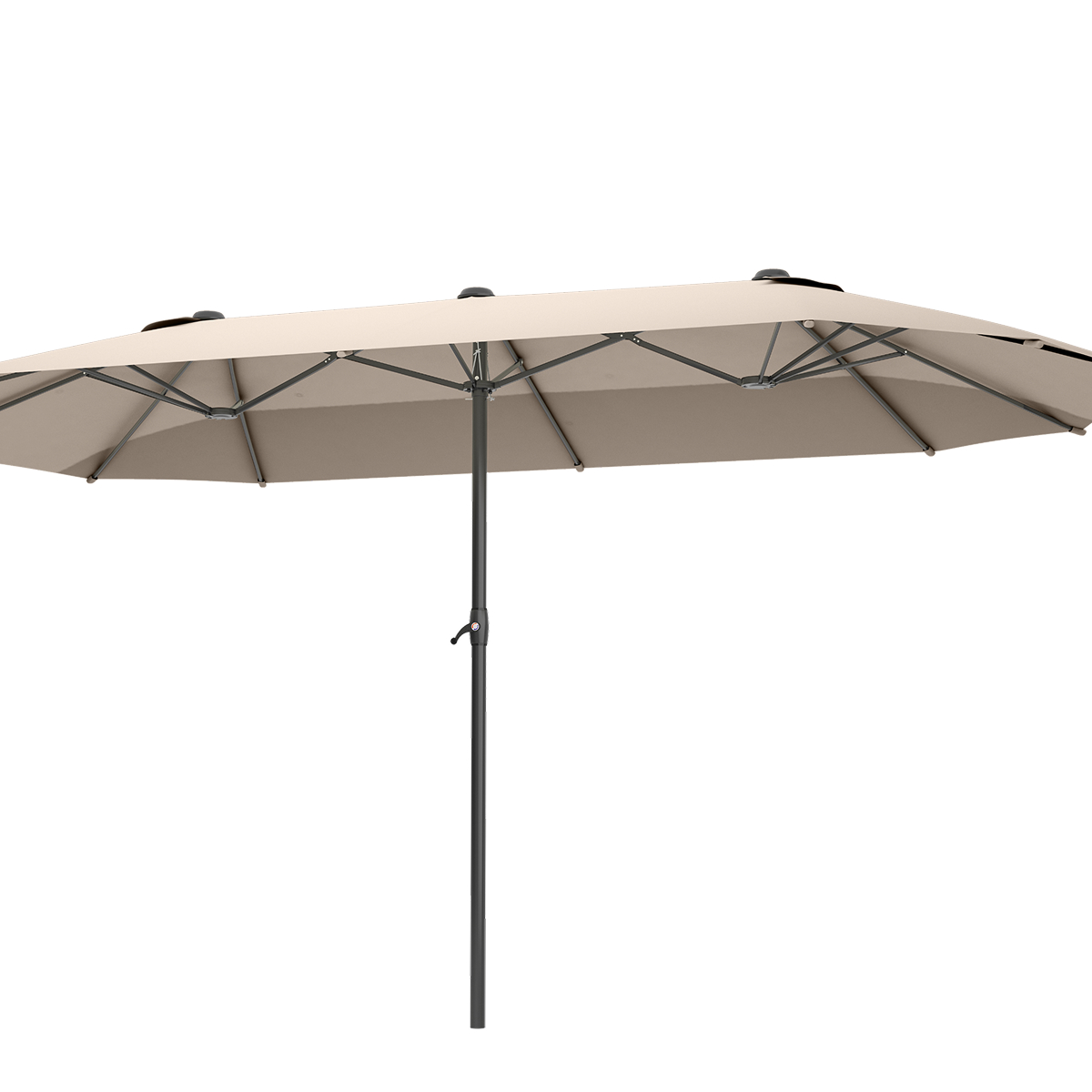 parasol, zonnescherm, tuintuin, stok, beige