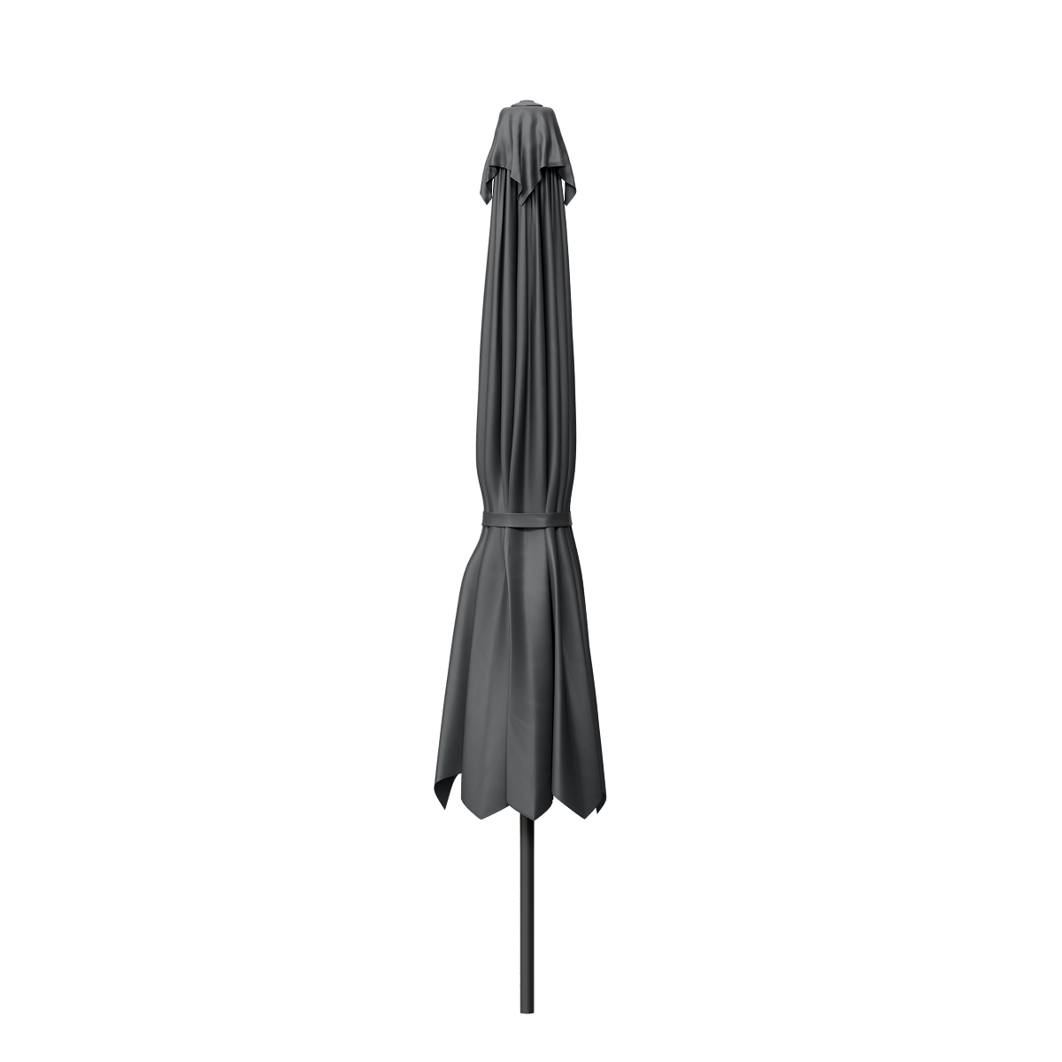 parasol, tuin, grijs, lang, gezichtsvg