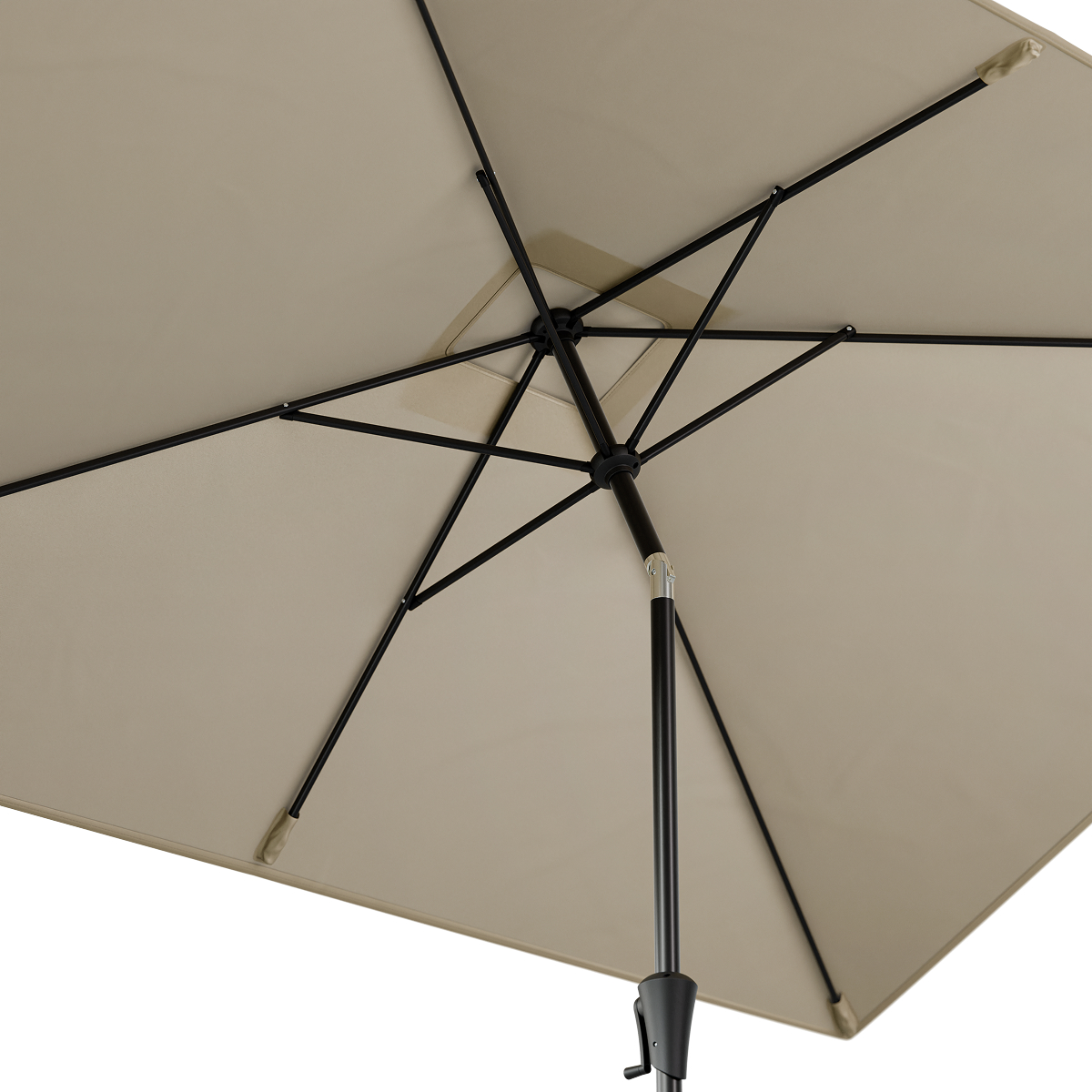 parasol, canvas, beige, umbrella, frame