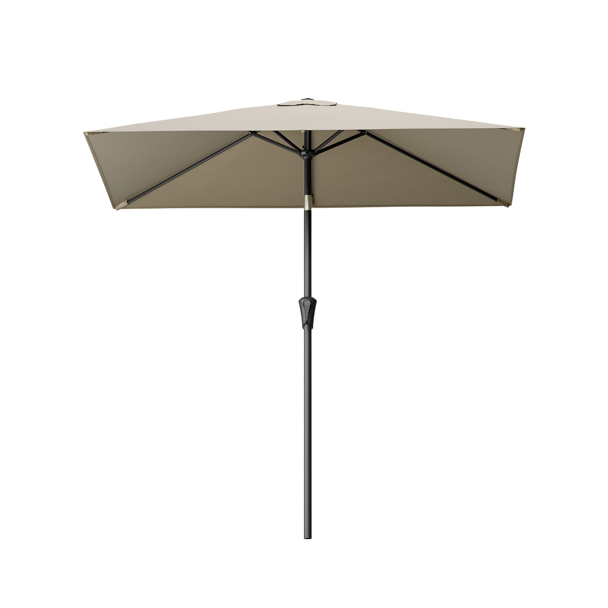 parasols, patio umbrella, zonnescherm, verstelbare stok, beige