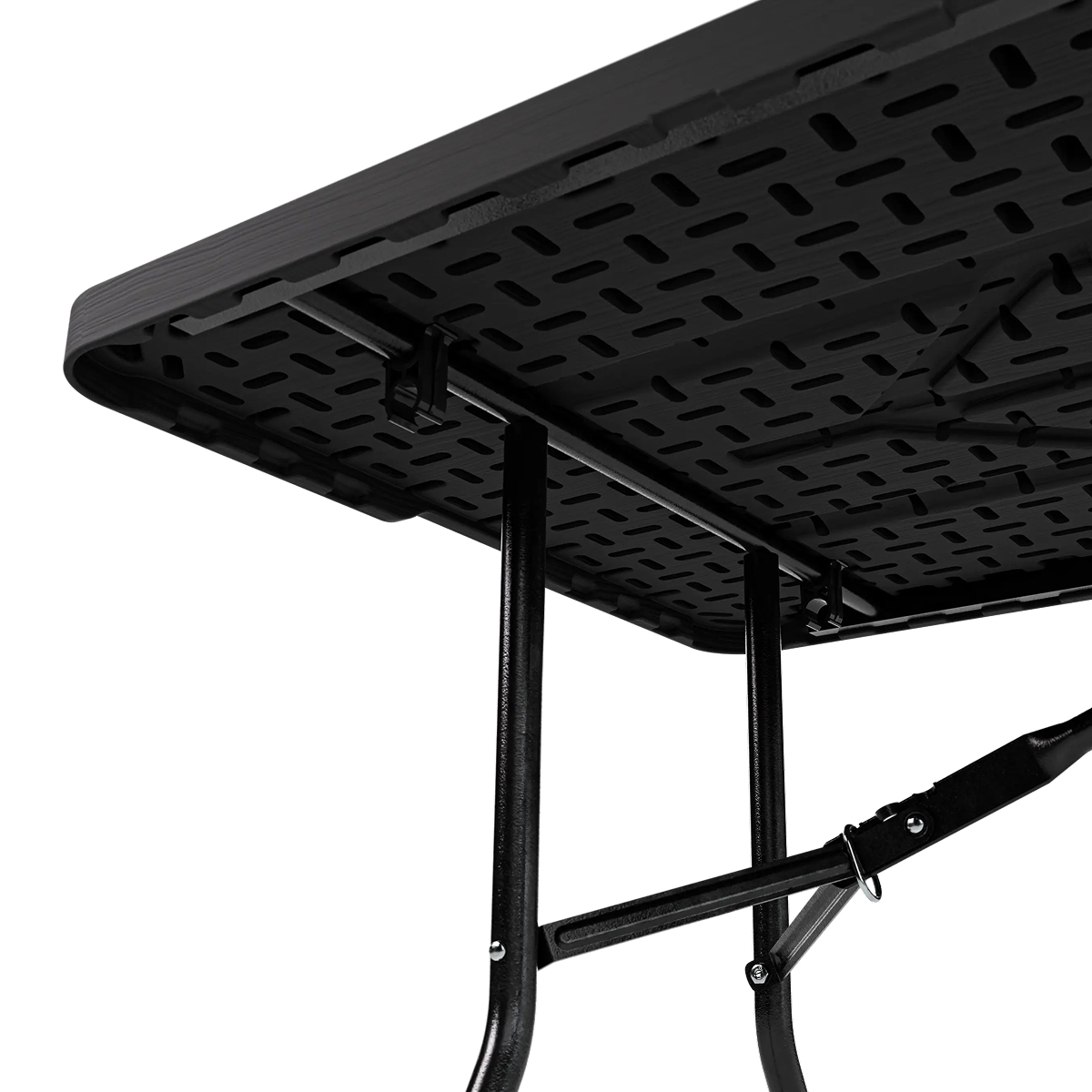 plat bord, grillplaat, metalen frame, uithangbaar patroon, kruipende leuning
