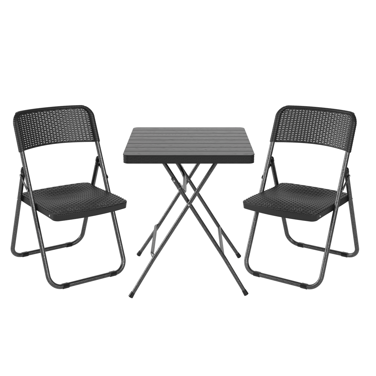 tuinset, klapstoelen, tafelscharnier, raamwerk, kunststof kunststof?