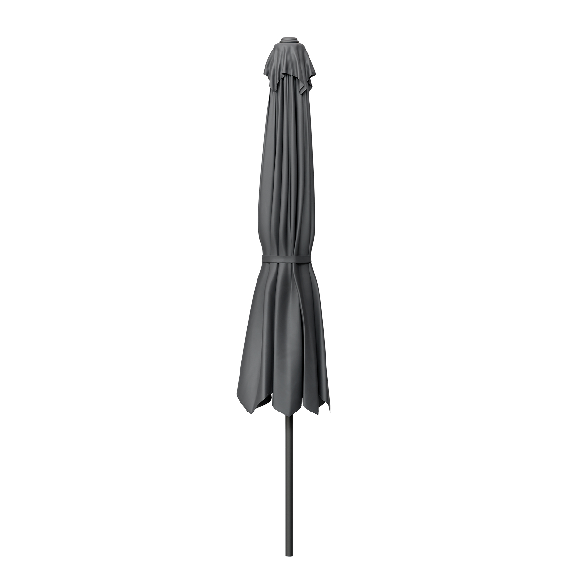 parasol, grijs, zwart, tuin, opvouwbaar