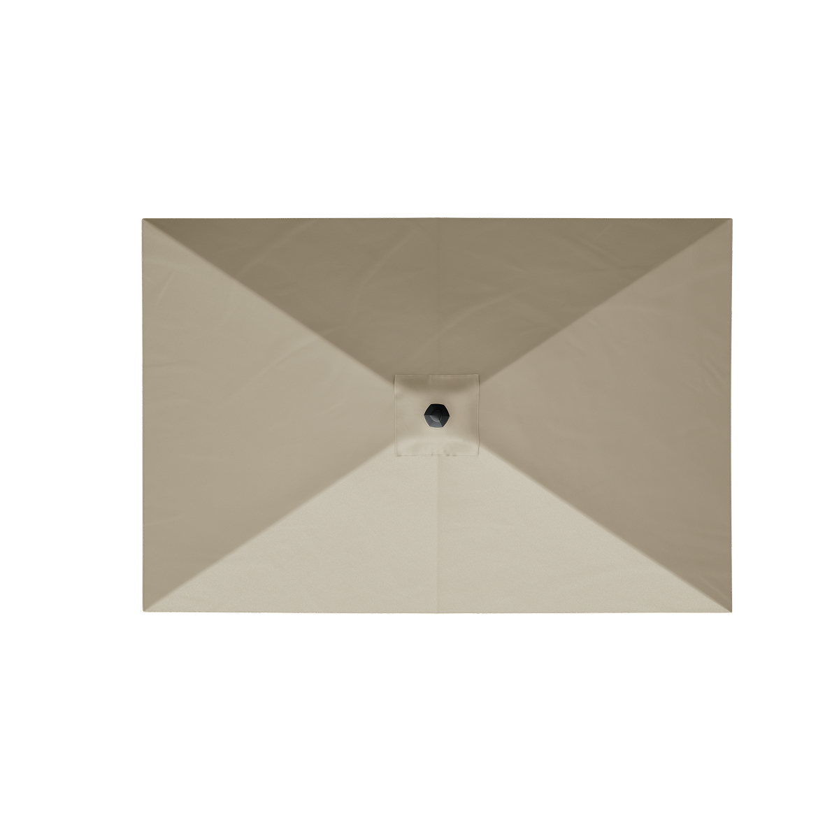 parasol, zonnescherm, beige, vierkant, stof