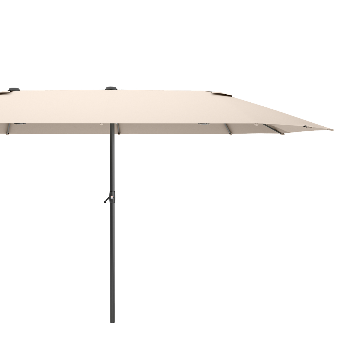 parasol, zonnescherm, staander, beige, handelno