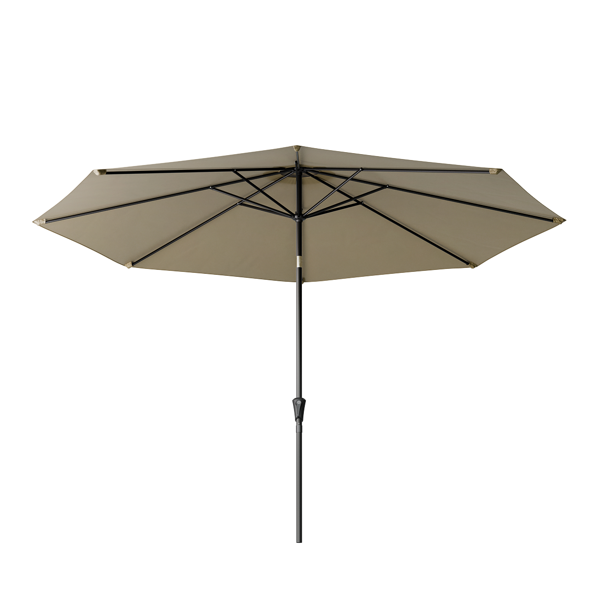 parasol, zonnescherm, tuin, kantelbaar, frame?, canvas, beige