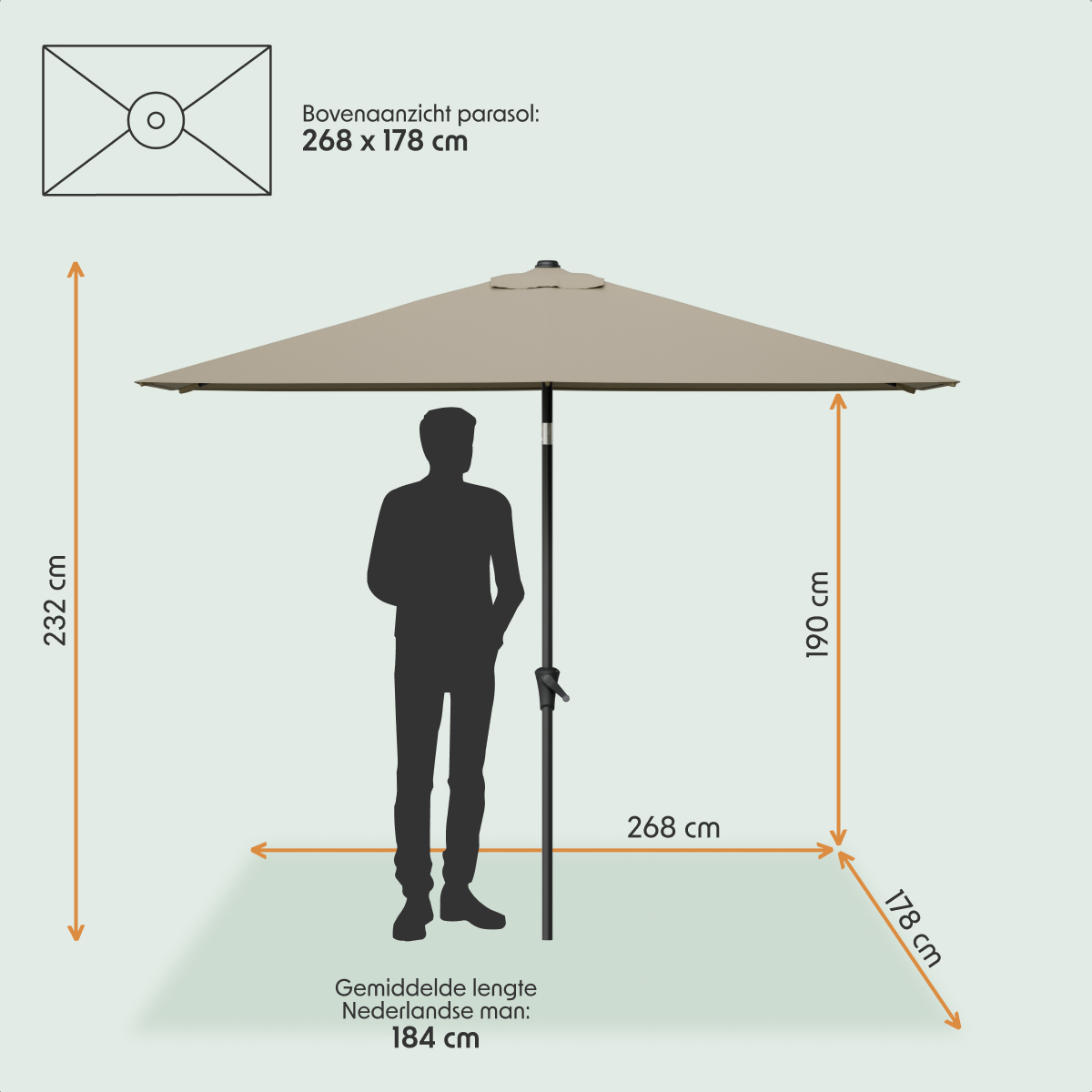 parasol, zonnescherm, tuin, buiten, kader