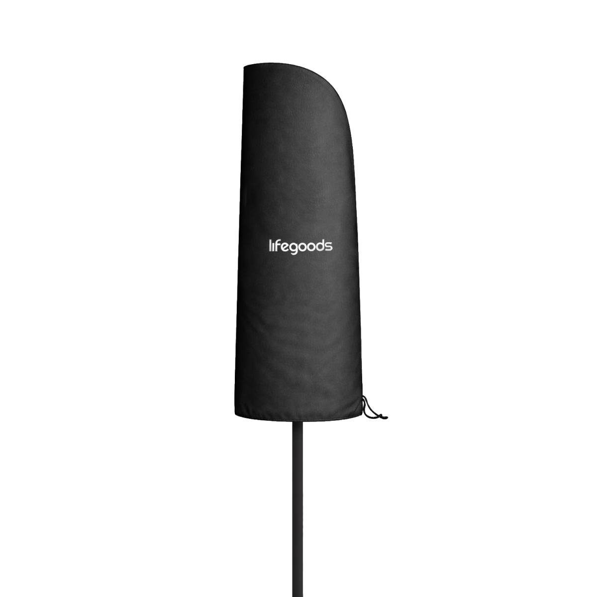 parasolhoes, hoes, zonnescherm, draagbaar, voorkant