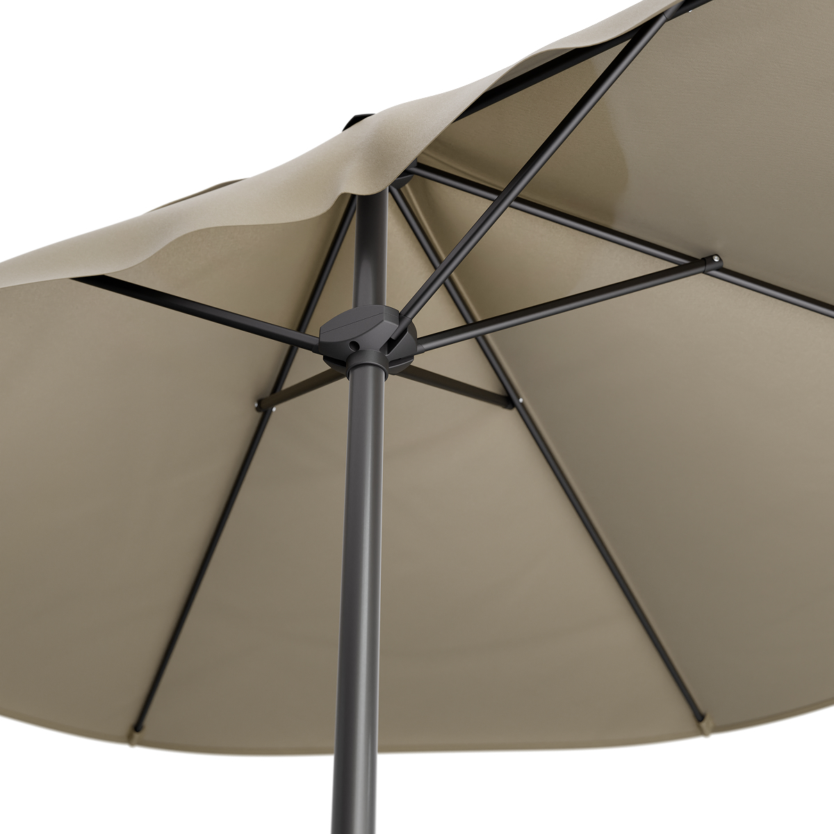 parasol, zonnescherm, tuin, stok, kader