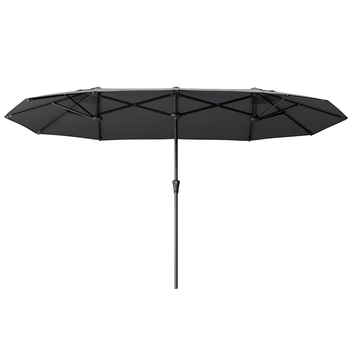 parasol, zonnescherm, schaduwdoek, canvas, stalen_poot