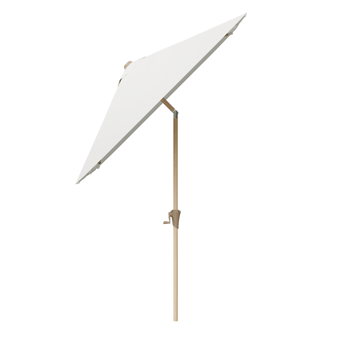 zonnescherm, parasol, standaard, aluminium, zonder merk