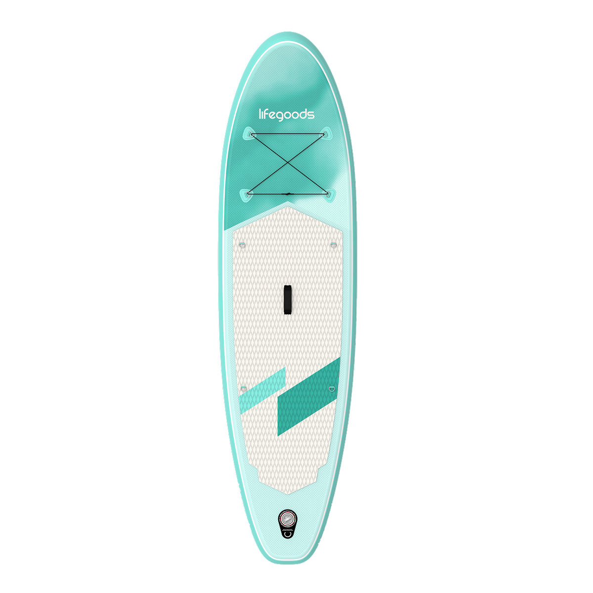 SUP Board Allround Compact - Ombre - Mintgroen kopen