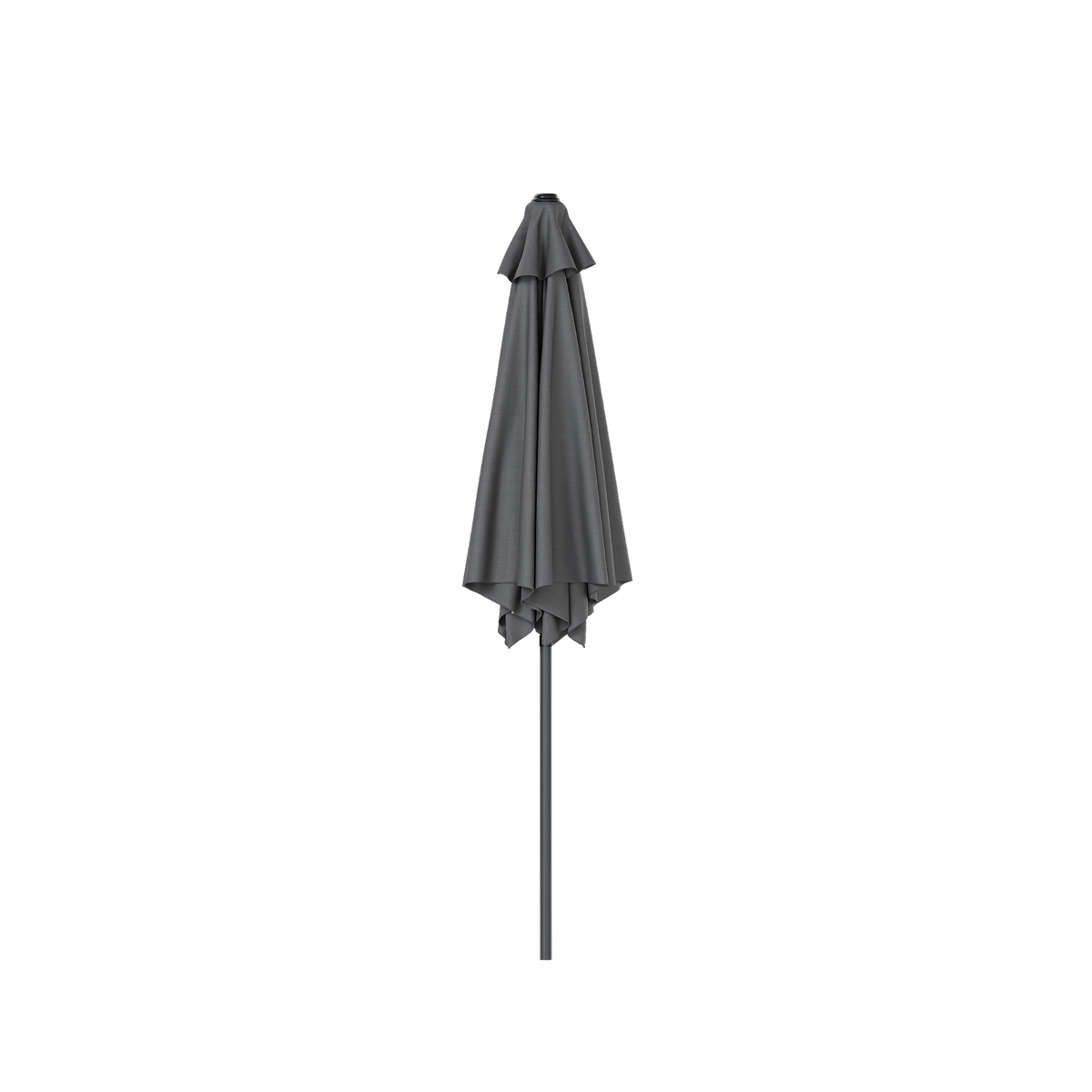 parasol, grijs, tuin, staand, voorsz