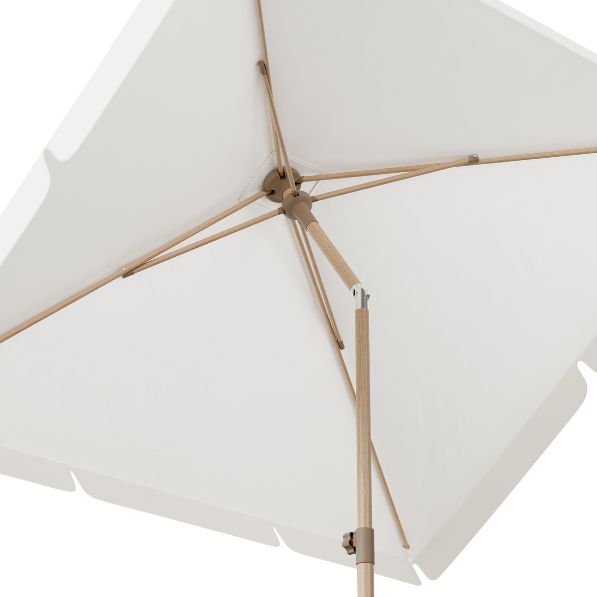 parasols, tuinparaplu, houten stok, canvas, set structuur