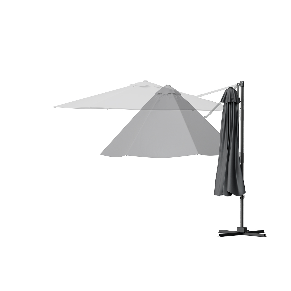 schommel, parasol, zonnescherm, staande parasol, bouwpakket