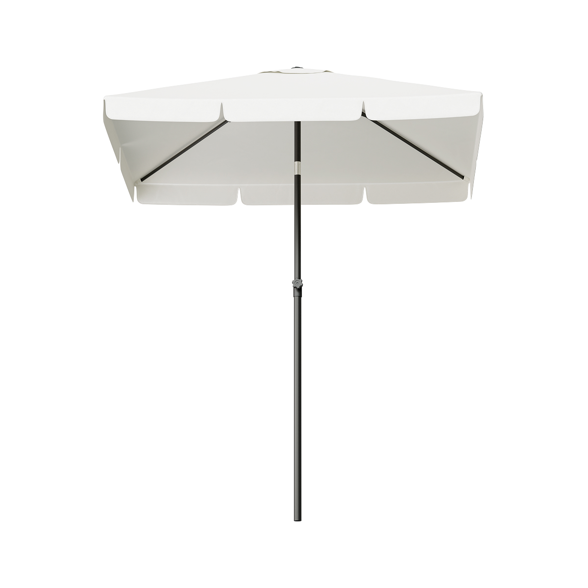parasol, zonnescherm, staande parasol, kunststof doek, aluminium stok