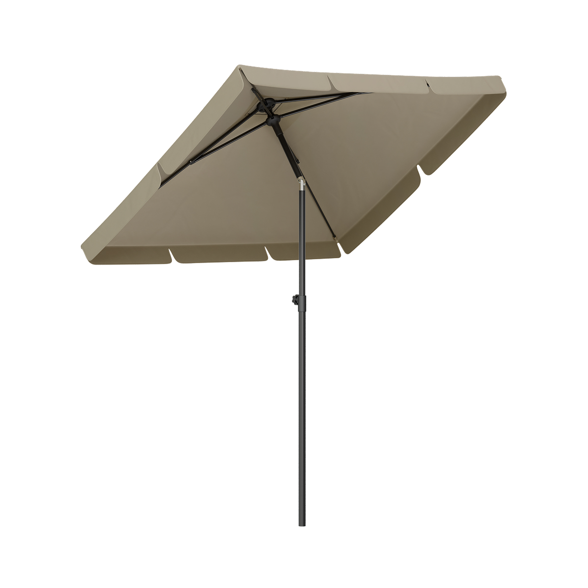 zonnescherm, parasol, stalen, verstelling, telt