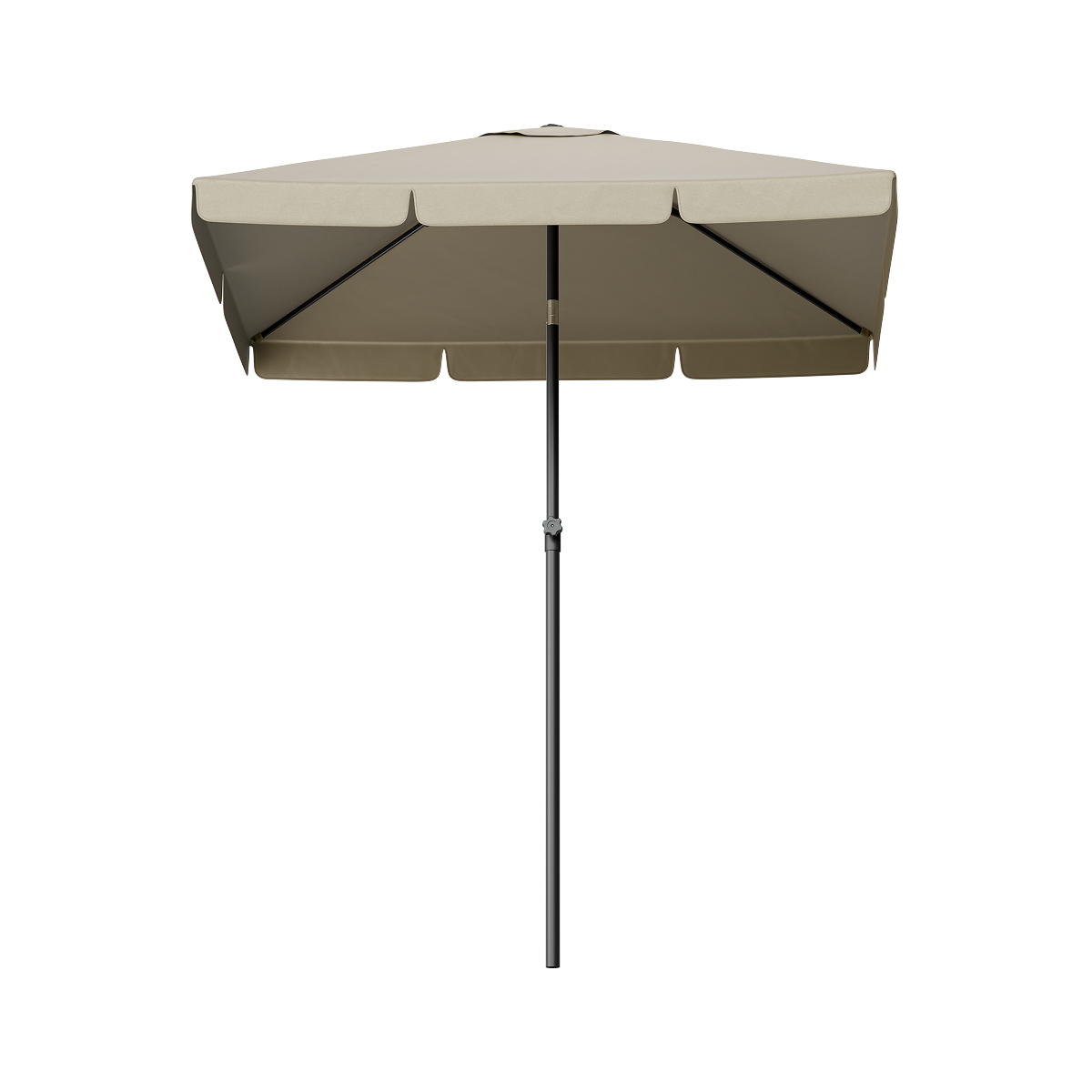 schaduwdoek, parasol, zonnescherm, stang parasol, tan kleur